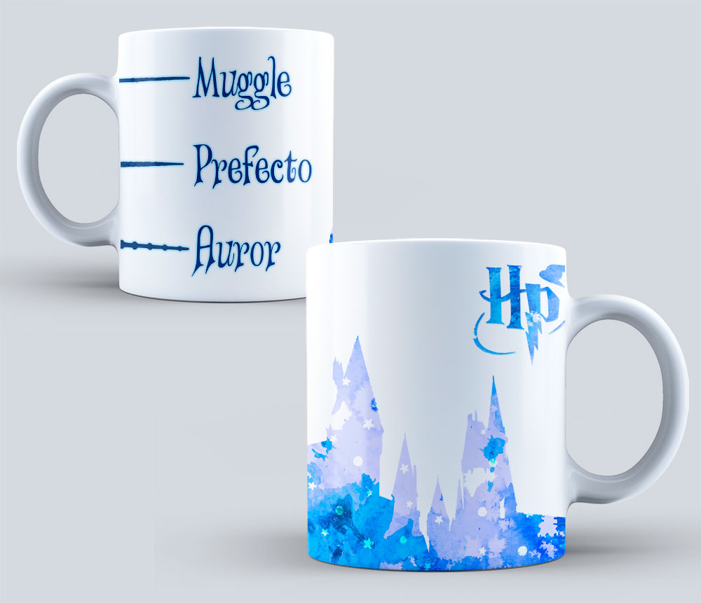 Taza de Harry Potter personalizada por sublimación ☎️ SubliStamp Tazas  Blanca