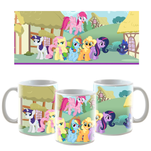Plantillas Para Sublimar Tazas Little Pony