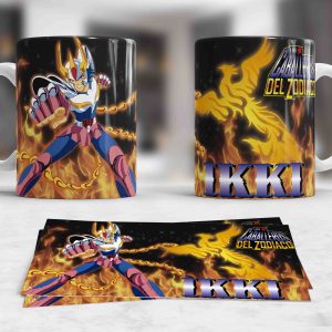 Plantillas Para Sublimar Tazas Los Caballeros del Zodiaco