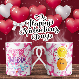 Plantillas Para Sublimar Tazas Pack San Valentin #1