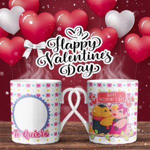 Plantillas Para Sublimar Tazas Pack San Valentin #2