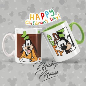 Plantillas Para Sublimar Tazas Mickey y Minnie Día del Niño