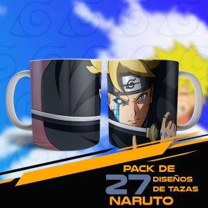 Plantillas Para Sublimar Tazas Naruto #1